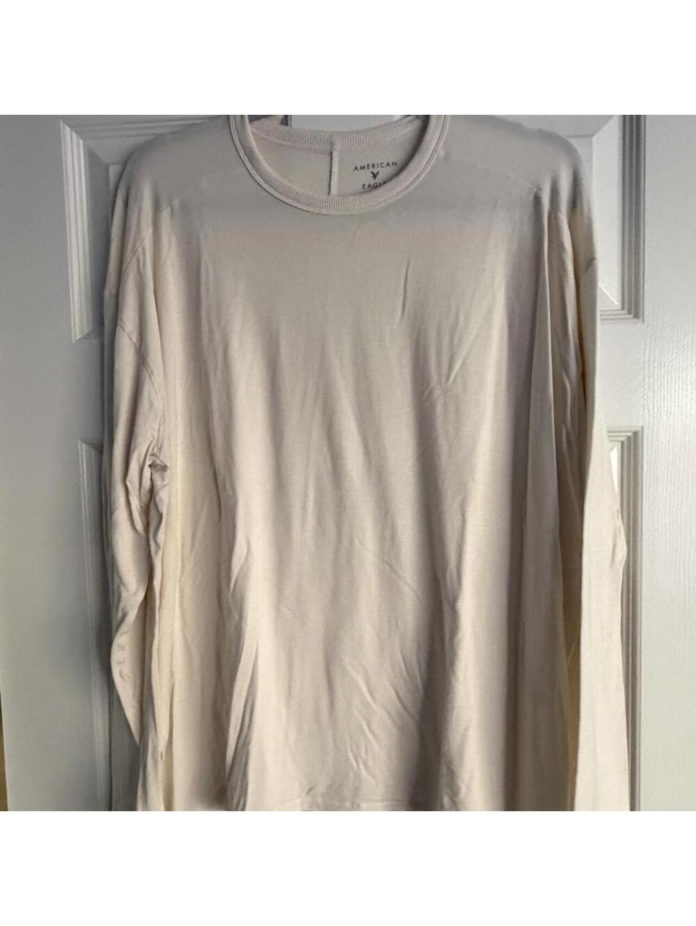 American Eagle Outfitters cream long sleeve